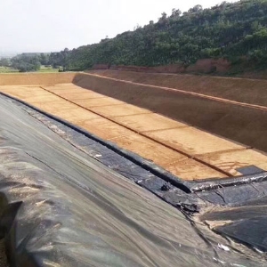 HDPE土工膜-养殖池防渗施工